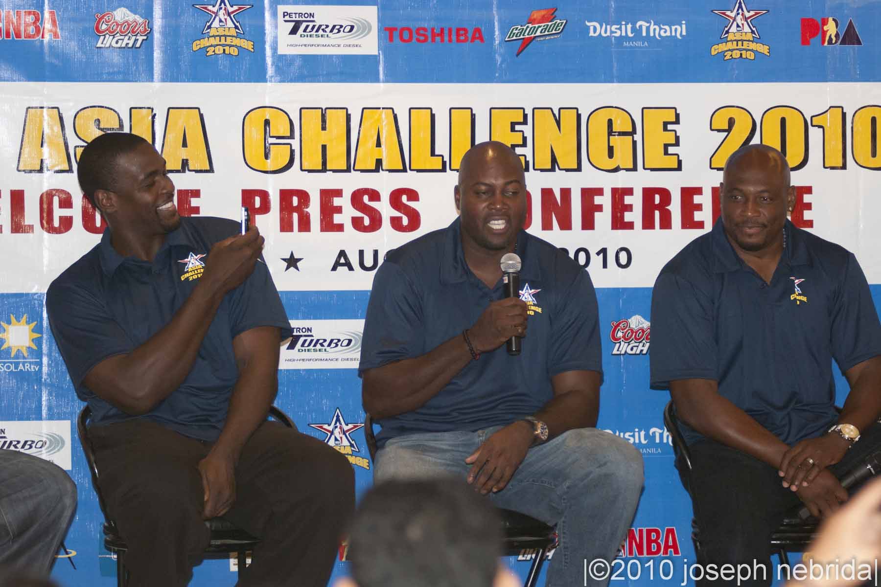 Mitch Richmond in Asia, 2010